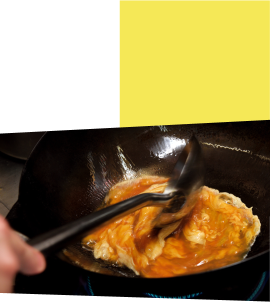 うっかりこぼしたタレで‥